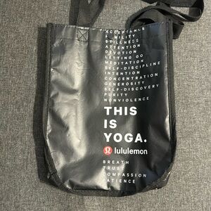 Lululemon Shopping Tote Bag